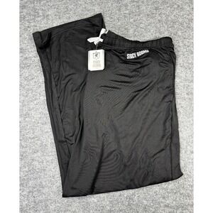 Stacy Adams Sleep Pants XL Black Lounge Pajama‎ NWT Comfort Soft Casual